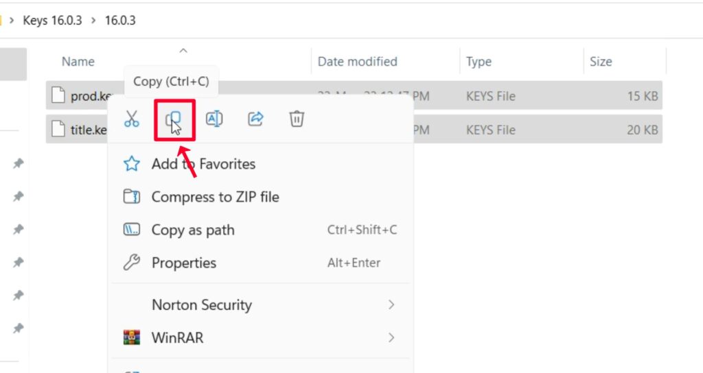 Copy-prod.keys-and-title.keys-file